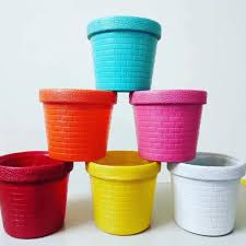 Fyber Pots Pack Of 3 Pots